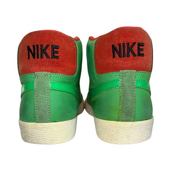 Nike SB Dunk High Pro Green Varsity Red 314070-331 Men’s Size 8 (2009) - Picture 5 of 10